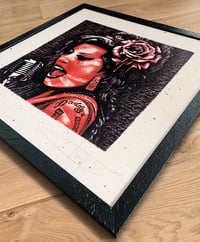 Image 2 of AMY WINEHOUSE - LOVE IS A LOSING GAME - supplied FRAMED, ready to hang