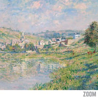 Image 5 of “Vétheuil” by Claude Monet – Impressionist Landscape Painting Print