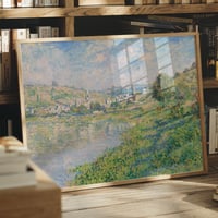 Image 3 of “Vétheuil” by Claude Monet – Impressionist Landscape Painting Print