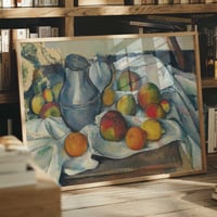 Image 4 of “Bouilloire et Fruits” by Paul Cézanne – Vintage Still Life Art Print