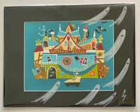 Whacky Shack - Hand Decorated Print 
