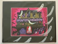 Knoebels’ Haunted Mansion - Hand Decorated Print 