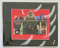 Camden Park Haunted House - Hand Decorated Print 