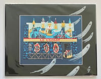 Kennywood Le Cachot  - Hand Decorated Print 