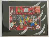 Spook-A-Rama  - Hand Decorated Print 