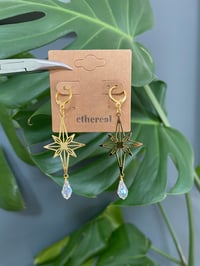Image 4 of Golden Spring Solstice Earrings
