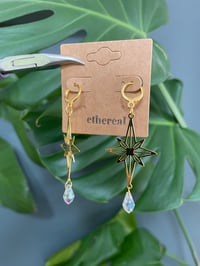 Image 5 of Golden Spring Solstice Earrings
