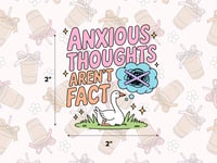 Anxious Thoughts Sticker