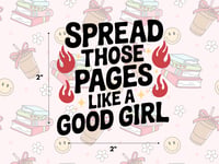 Spread Those Pages Sticker