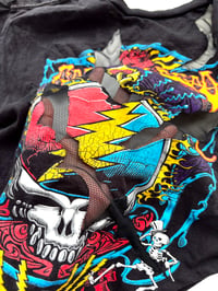 Image 4 of TERROR VISION - Upcycled Grateful Dead cut-out bodysuit 