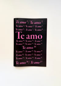 Fanzine Te Amo