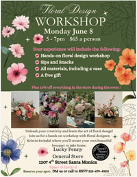 Image 1 of Floral Design Workshop