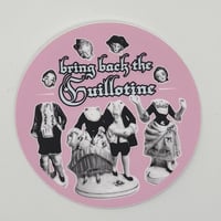 Image 2 of Pink Guillotine Sticker