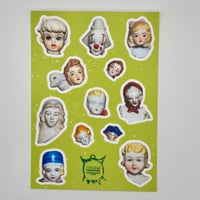 Image 2 of Decapitated Trinkets Sticker Sheet