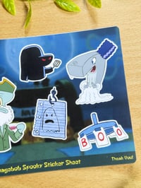 Image 3 of Spogebob Halloween Sticker Sheet 