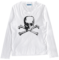 Image 1 of Katharine Hamnett Skull & Crossbones Longsleeve - M