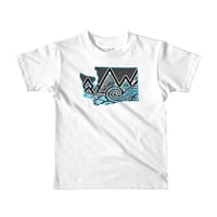 Toddler WA Tidal Wave T-Shirt - Toddler wa tidal wave t shirt white