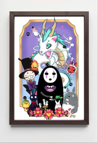 Image 2 of Ghibli Homage 11 x 17in Art Print