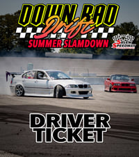 Image 1 of Summer Slamdown July 11-12 Driver Ticket