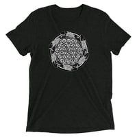 Women's Moon Magic T-Shirt - Front Graphic - Womens moon magic t shirt front graphic black