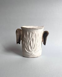 Image 2 of Frosty Stamped Bud Vase