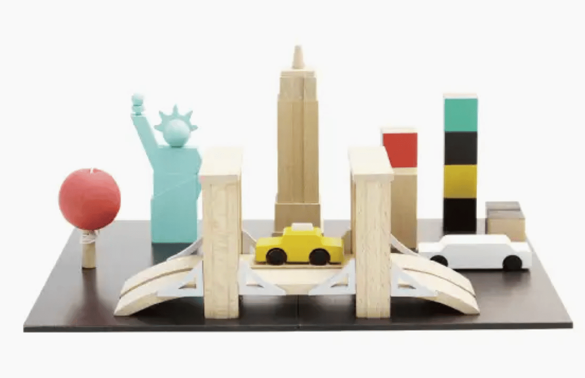 Japanese Wooden Toys- Magic Drawing Board or Tiny Town NYC - Image 3 of 3