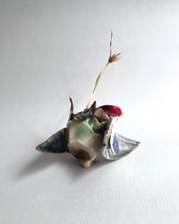 Image 3 of Worm & Leaves Debris Bud Vase