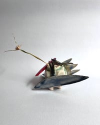 Image 4 of Worm & Leaves Debris Bud Vase