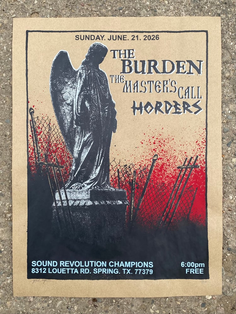 Image of horders show poster