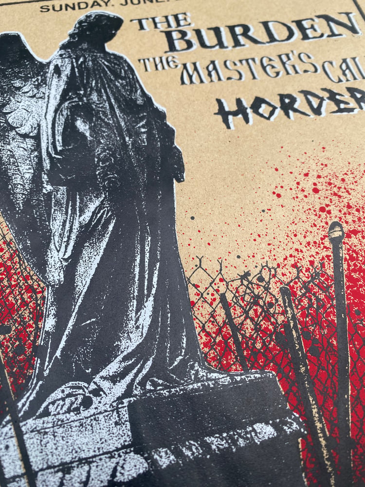 Image of horders show poster