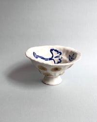 Image 1 of Small Cobalt & Iron Bowl #2
