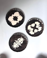 Image 2 of Slip-Stenciled Toast Plate #2