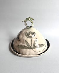 Image 1 of Willow Leaf Butter Cloche