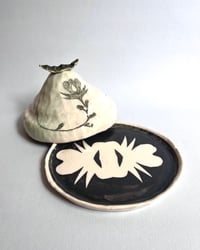Image 2 of Wide Leaf Butter Cloche