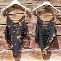 Image 2 of Bleach tie dye bodysuit 