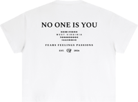 Image 2 of Oversized Boxy "FFP" T-Shirt - White