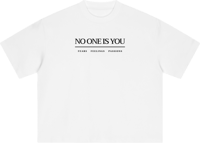Image 1 of Oversized Boxy "Faith" T-Shirt - White