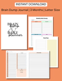 [DIGITAL] Brain Dump Daily Planner