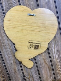 Image 5 of Personalized Heart‑Shaped Stethoscope Sign – 15” x 12.5”