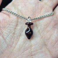 Image 3 of MINI PLUG PENDANT CHARM CHERRY