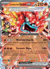 Hearthflame Mask Ogerpon ex - 040/167 - SV06: Twilight Masquerade - Near Mint