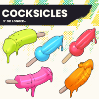 Image 1 of Popsicle Stickers Pack