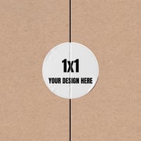 Image 1 of Custom 1x1 Round Stickers (Individual Cut) | Small Business Logo Stickers | Personalized Packagin...