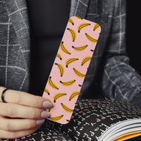 Image 4 of Retro Banana Bookmark | Cute Pink Aesthetic Bookmark for Readers | Fun Fruity Y2K Bookish Gift | ...