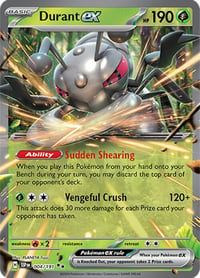 Durant ex - 004/191 - SV08: Surging Sparks - Near Mint