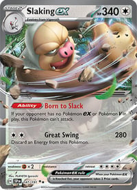 Slaking ex - 147/191 - SV08: Surging Sparks - Near Mint