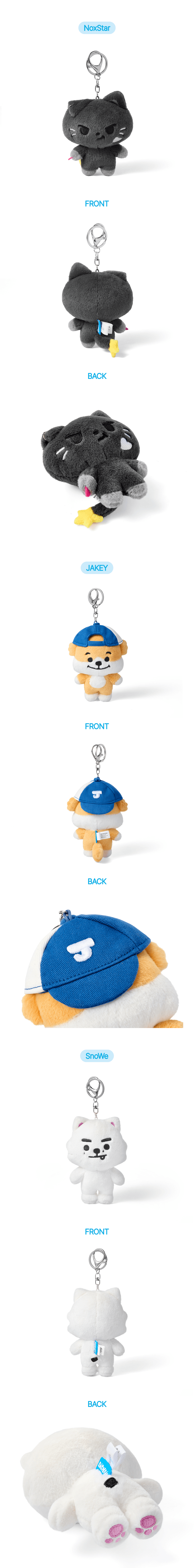 Image of [PRE-ORDER] Enhypen ‘Enchin’ Plush Keyring