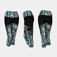 Snowy Trees Capri Leggings - Snowytreecapris 1