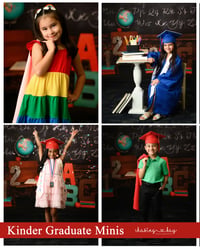 Image 1 of  KINDER GRAD MINI SESSION BOOKING RETAINER -  FRIDAY JUNE 5 , 2026