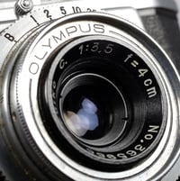 Image 9 of Olympus 35 IV 35mm camera with 4cm F3.5 Zuiko lens #2645